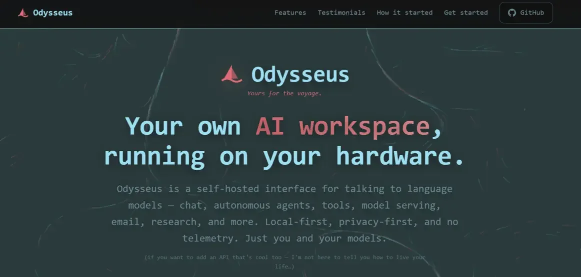 Odysseus ekran görüntüsü