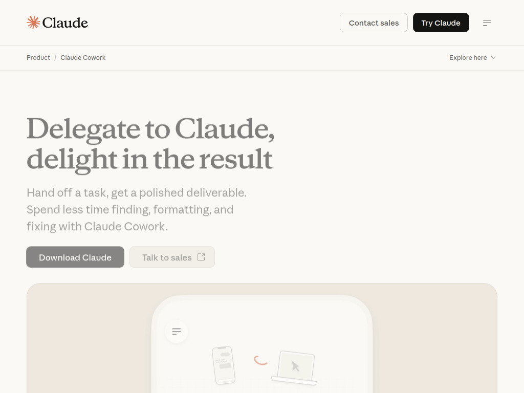 Claude Cowork ekran görüntüsü