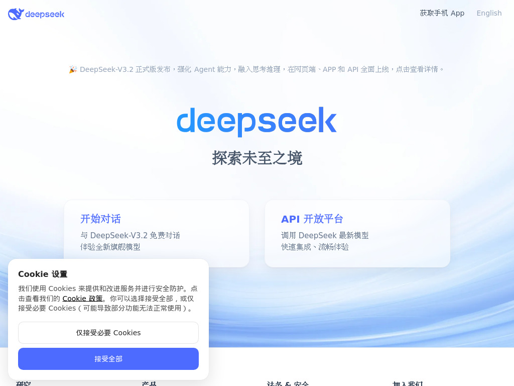 DeepSeek ekran görüntüsü