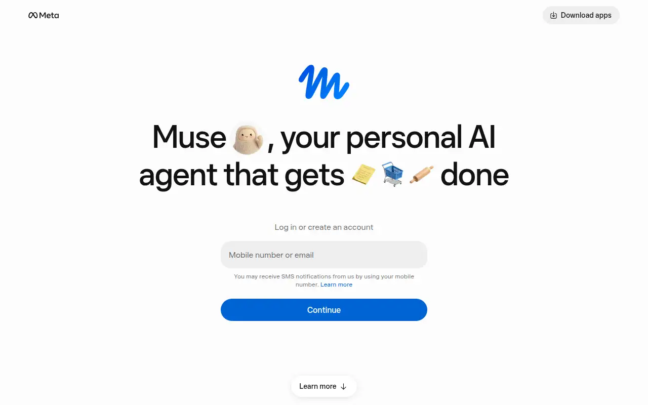 Meta Muse ekran görüntüsü