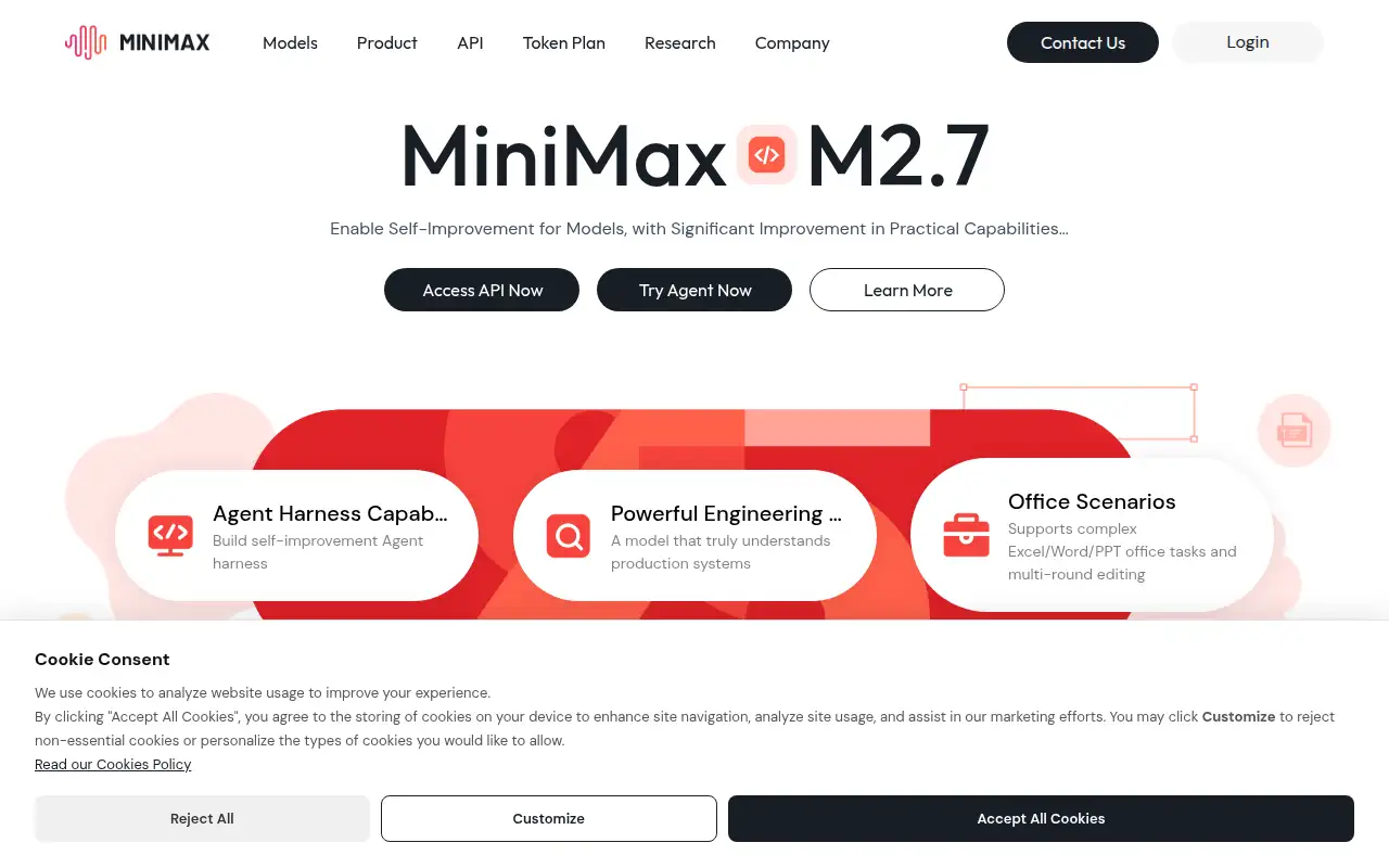 MiniMax ekran görüntüsü