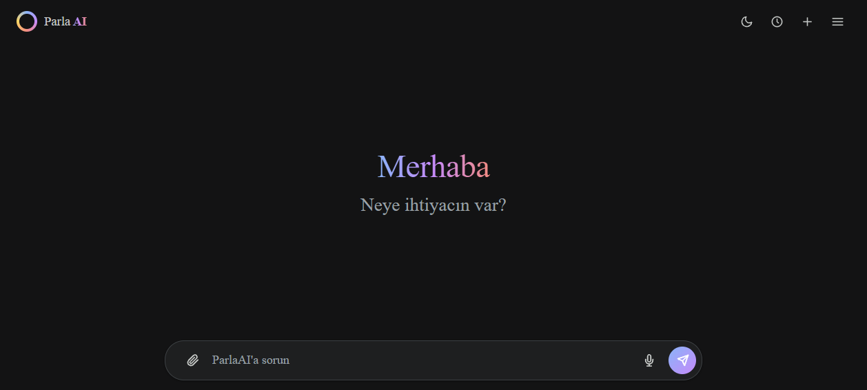 Parla AI ekran görüntüsü