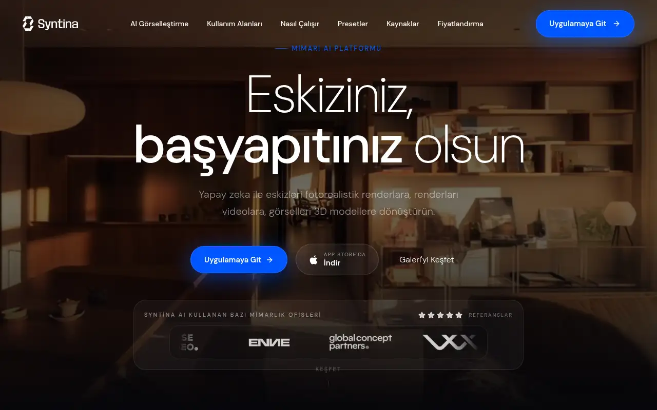 Syntina AI ekran görüntüsü
