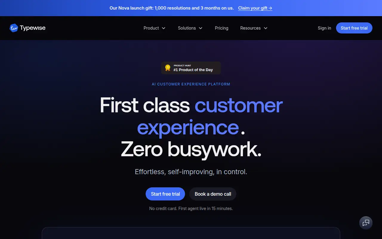 Typewise Nova ekran görüntüsü